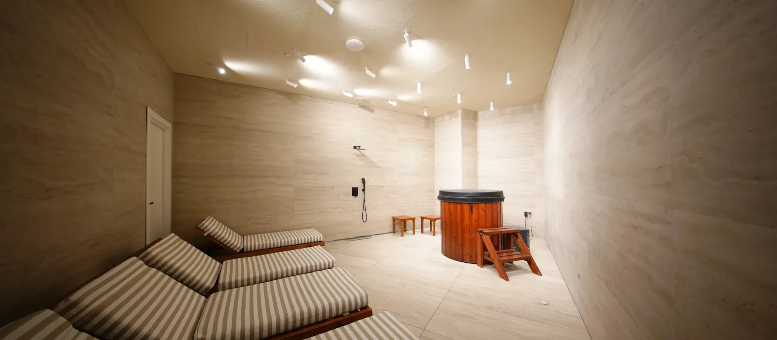 O'Wellness Sky dinlenme alanı ve cold plunge