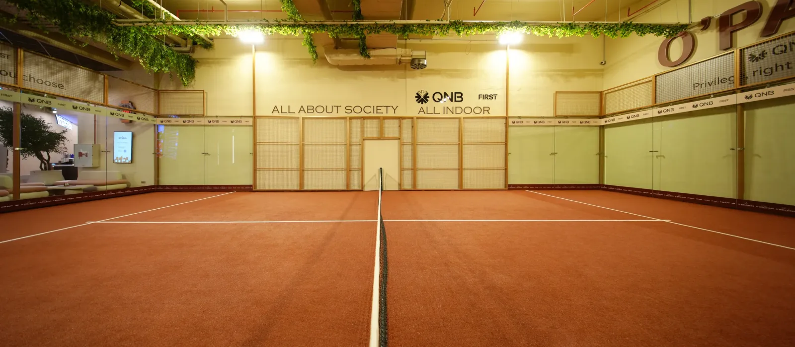 O'Padel Sky Skyland Istanbul kapalı padel kortu