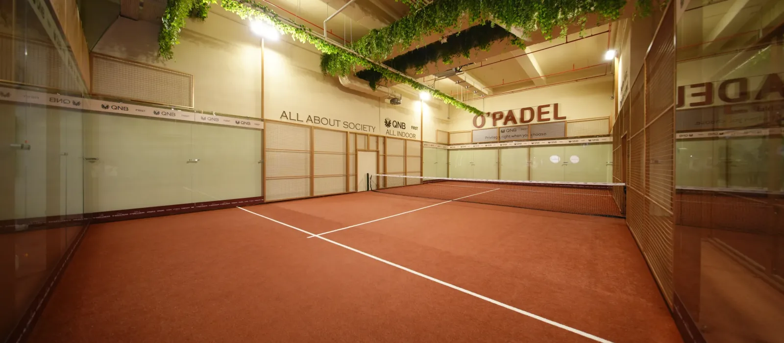 O'Padel Sky Skyland Istanbul kapalı padel kortu