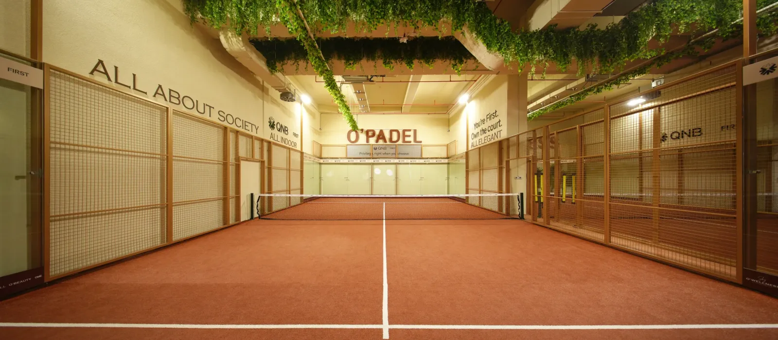 O'Padel Sky Skyland Istanbul kapalı padel kortu