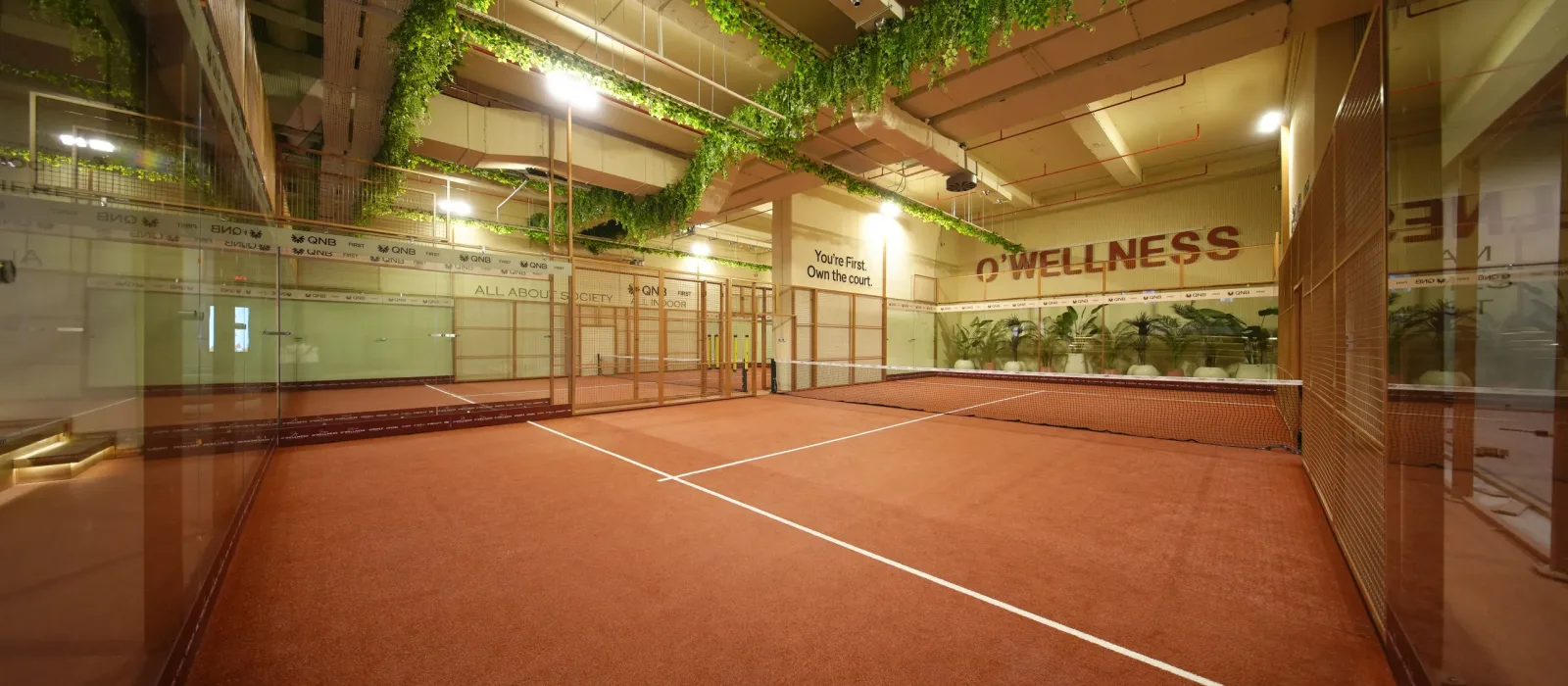 O'Padel Sky Skyland Istanbul kapalı padel kortu