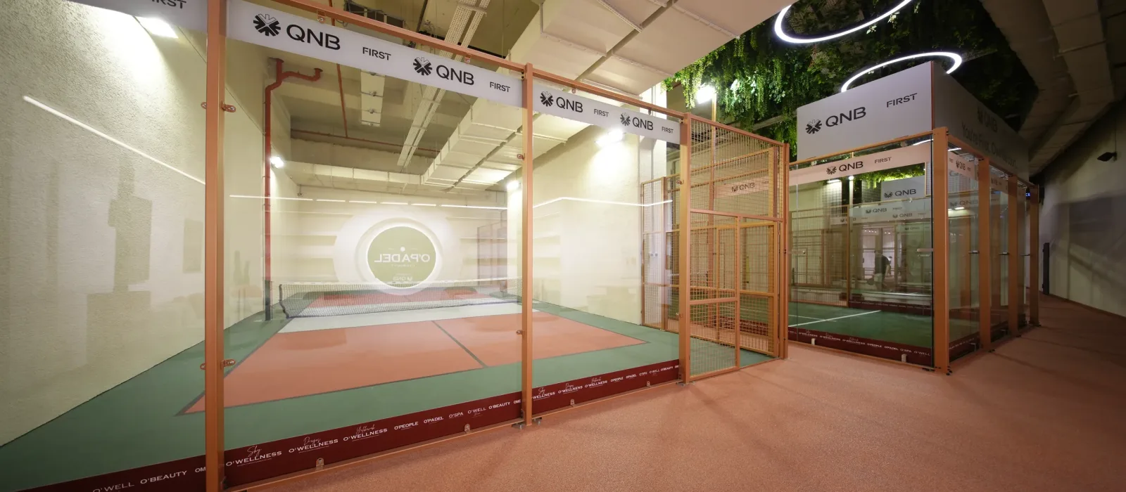 O'Padel Sky padel courts, Skyland Istanbul
